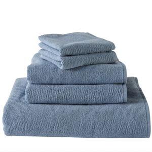 Organic Textured Cotton Towel, Facecloth/2