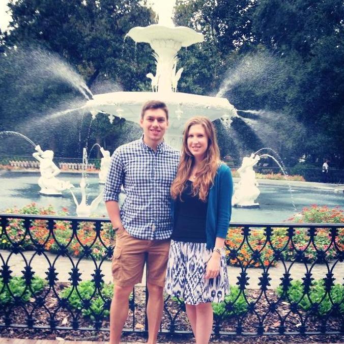 Exploring Savannah, GA with friends.