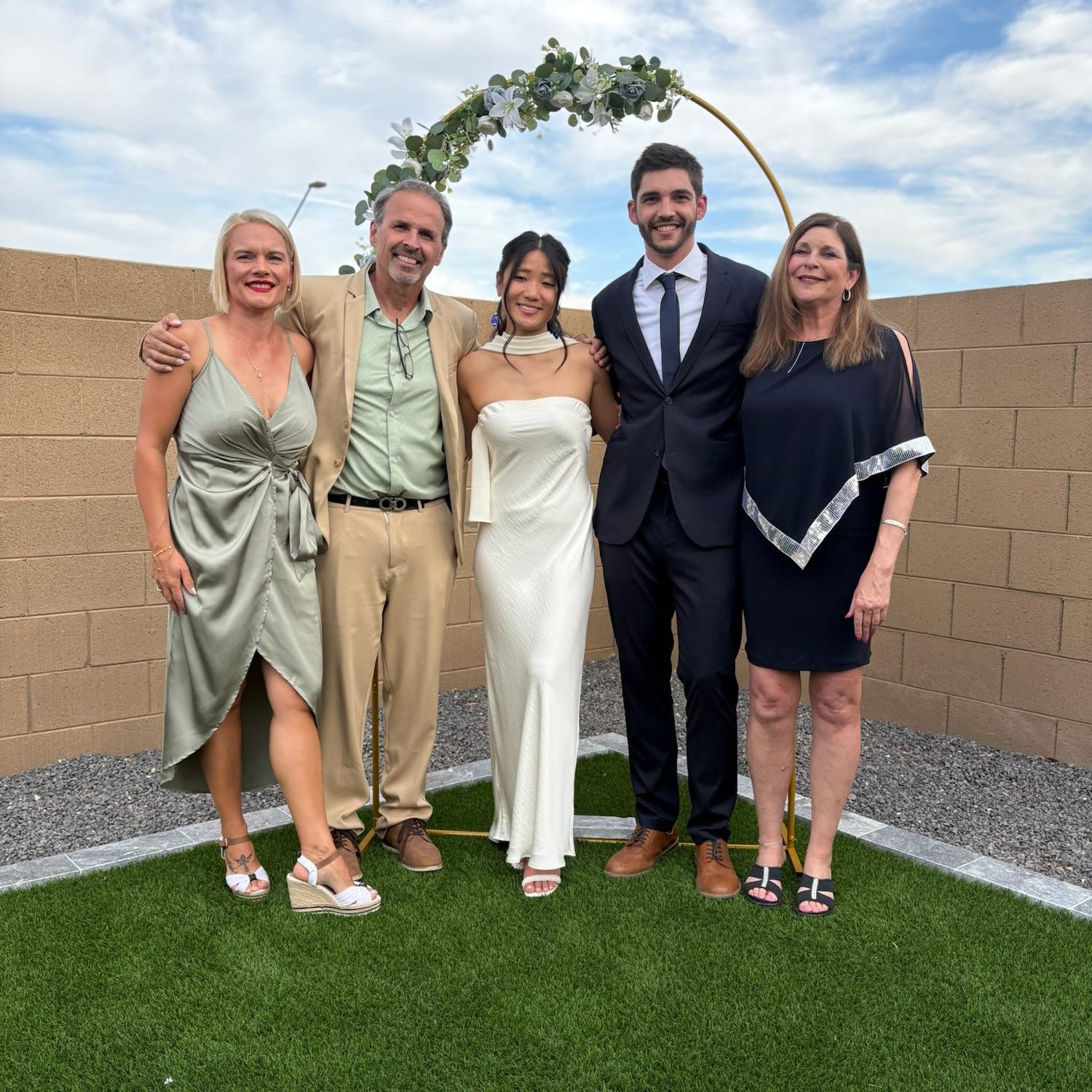 Seth’s step mother (Dajana), father (Yves), and mother (Romy)