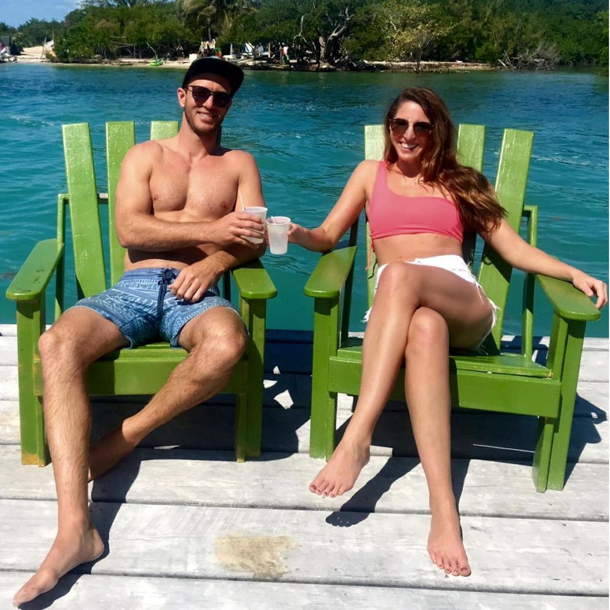 Carolyn Hammel's favorite picture of us in Belize!