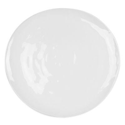 Everyday White® by Fitz and Floyd® Organic-Shaped Dinner Plate