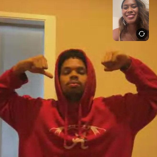 One of the many phone calls while Brenen was in Indonesia!