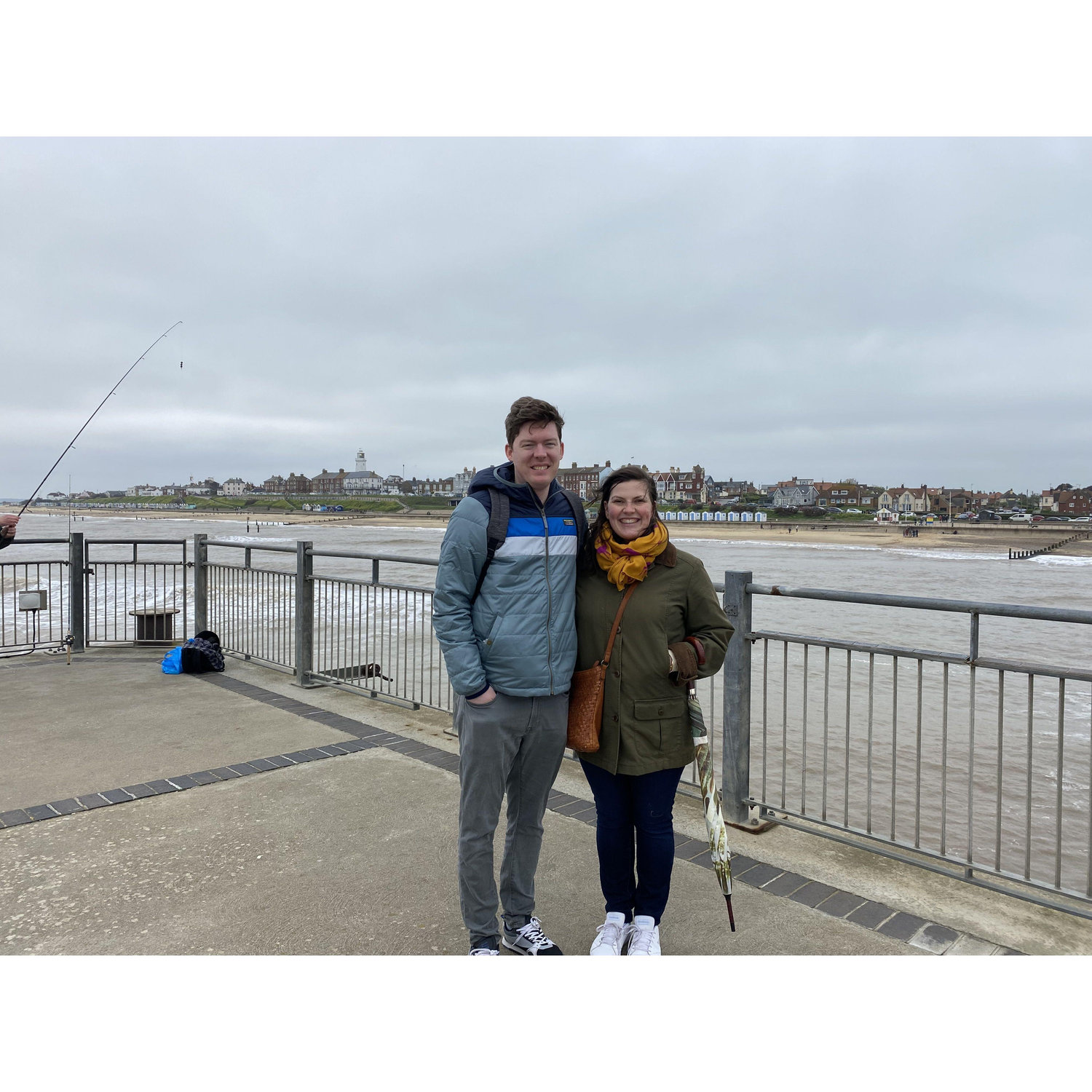 By the North Sea in Southwold, Suffolk