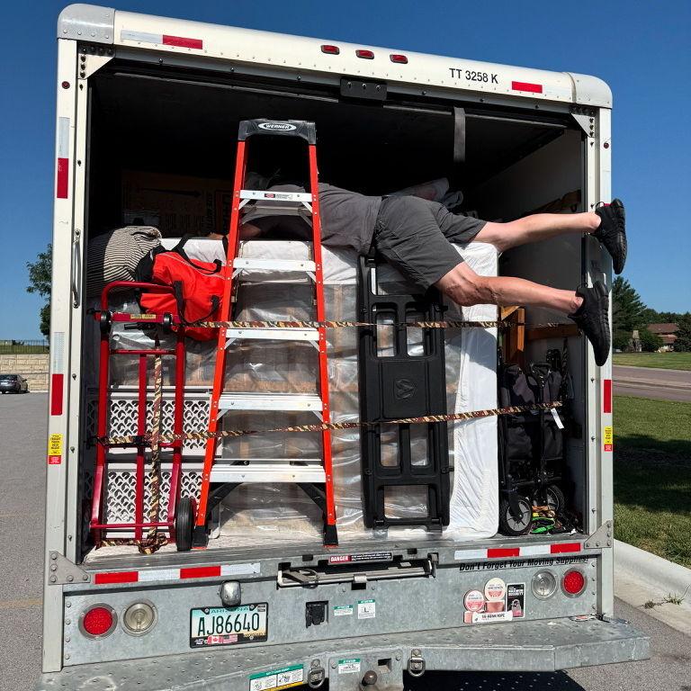 A month later we decided to try our luck on a cross country road trip