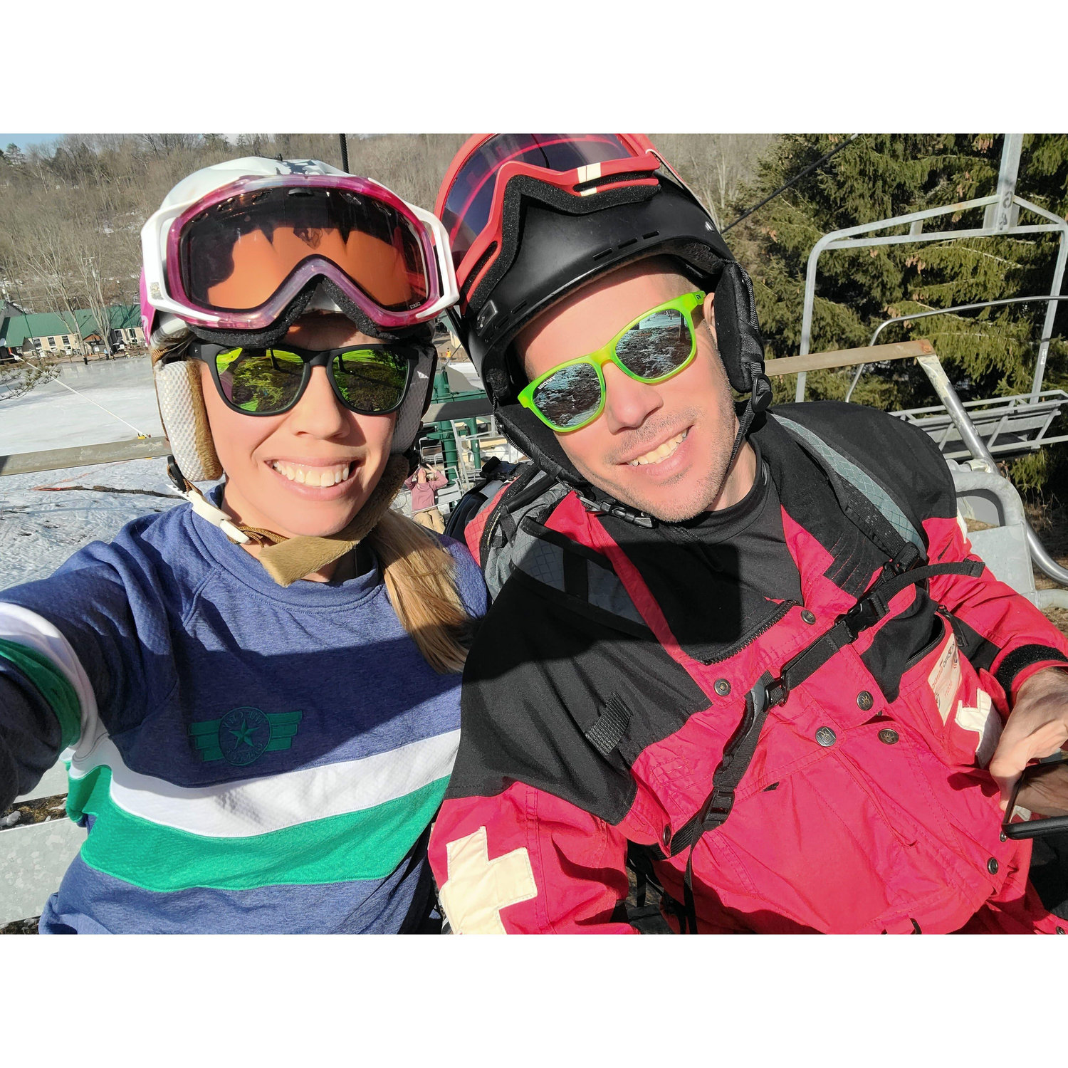 Spring skiing