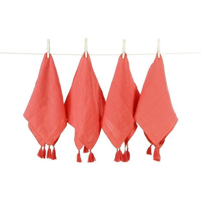 Poppy Linen Napkin | Set 4