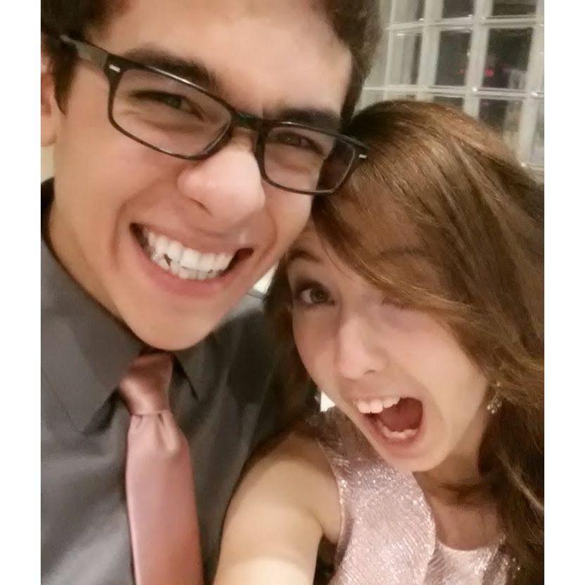 Our first homecoming dance