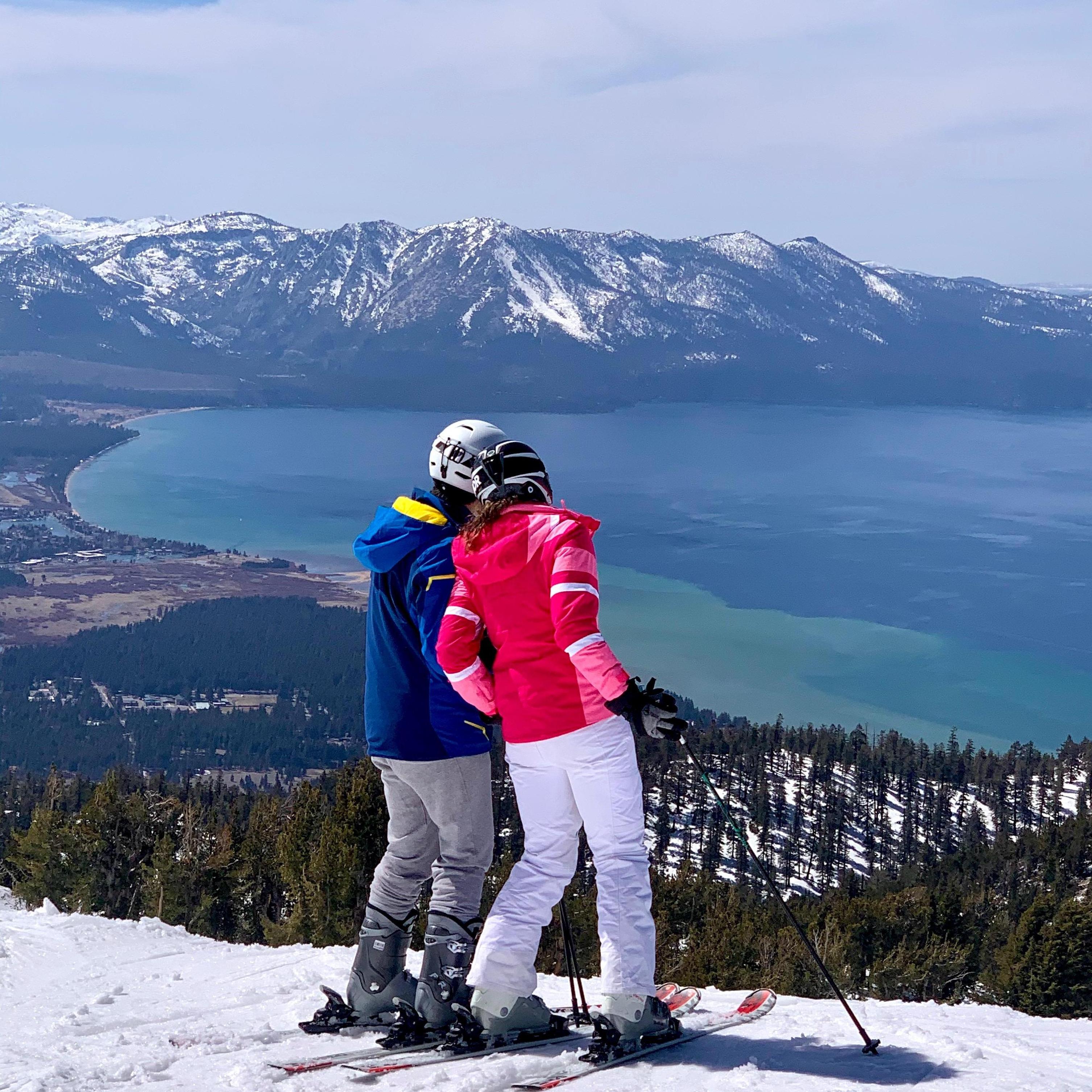Skiing in Tahoe