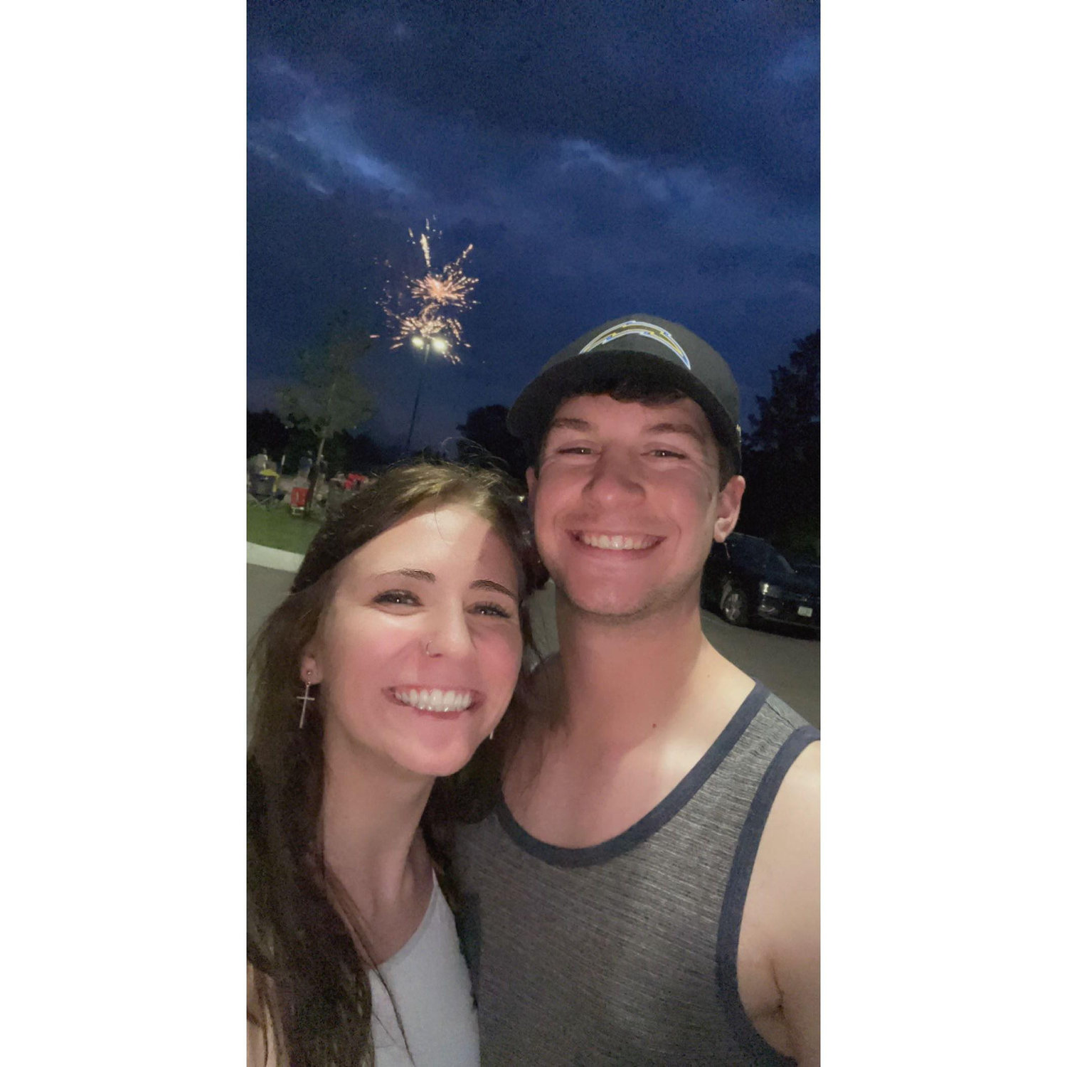 Fourth of July. 2 days after we officially stared dating