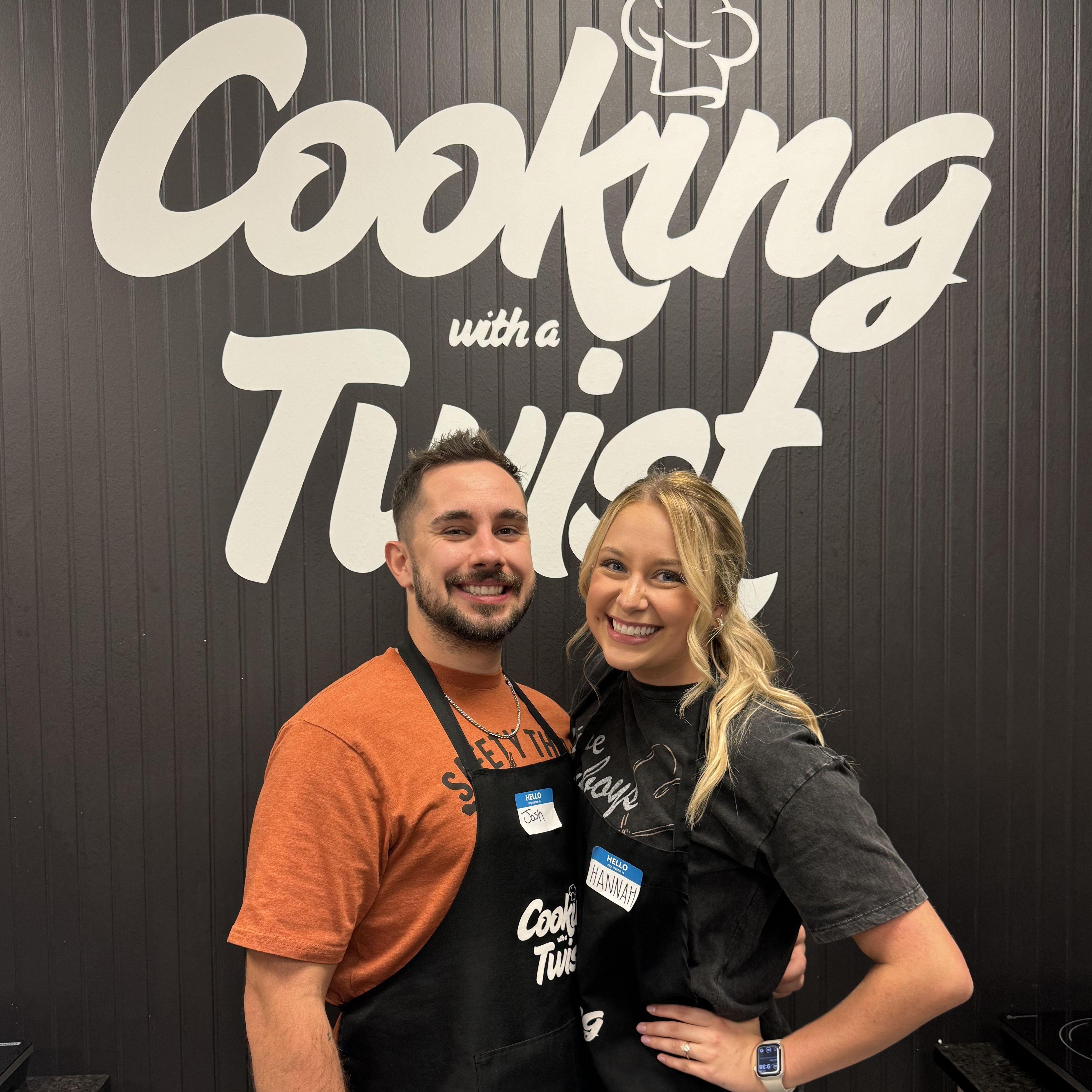 12 months until wedding date; date. Cooking class!