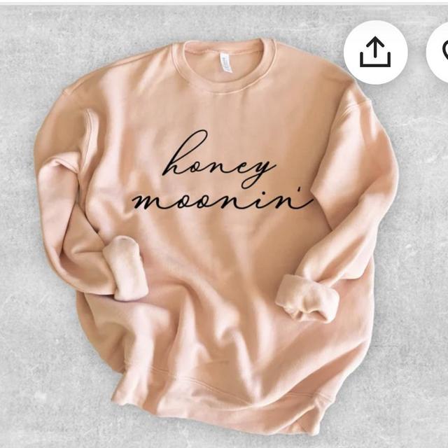 Honeymoon Sweatshirt, Newlywed Gift, Engagement Gift, Bridal Shower Gift, Honeymoon Vibes, Crewneck Sweatshirt, Honeymoon Sweatshirt