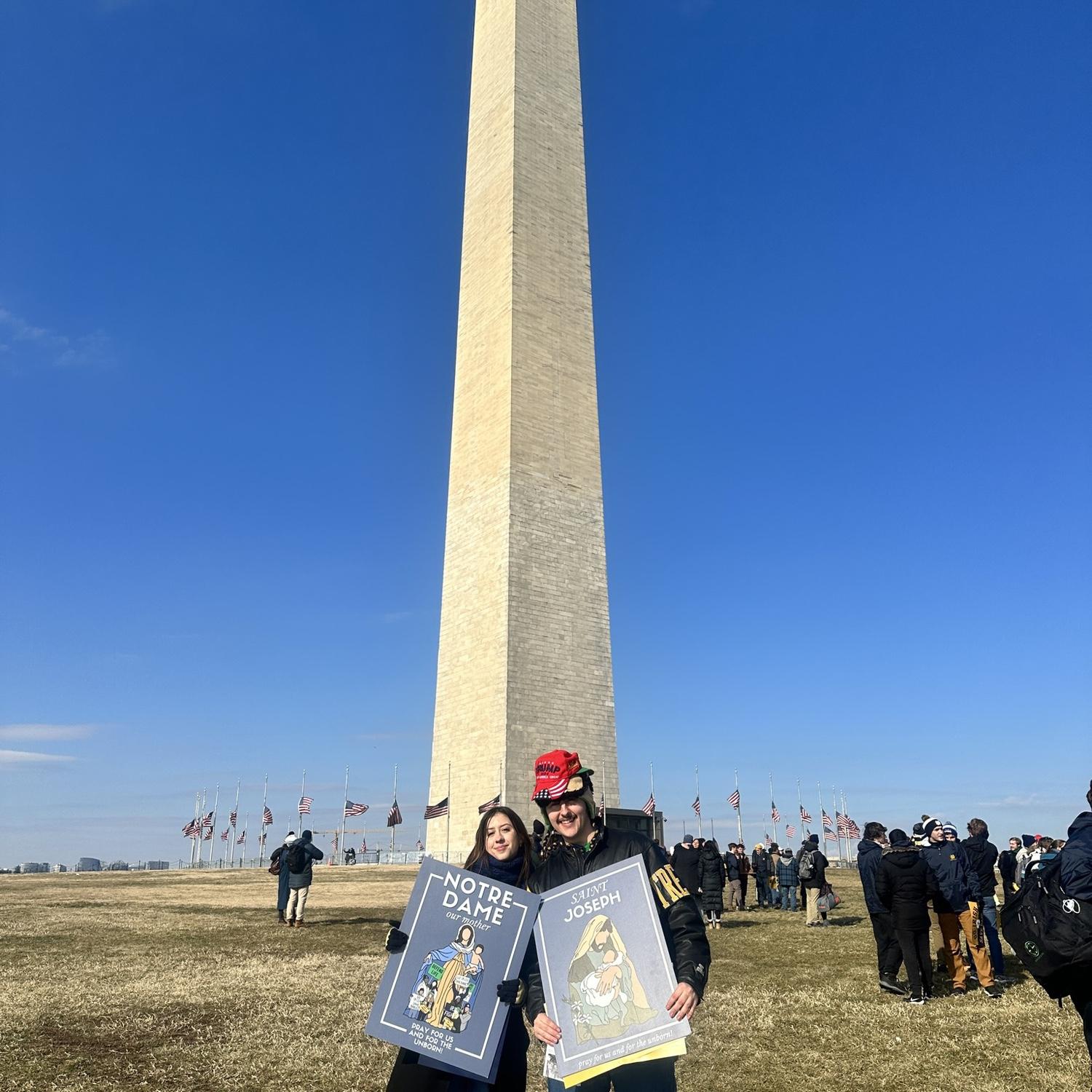 At the march for life in DC!