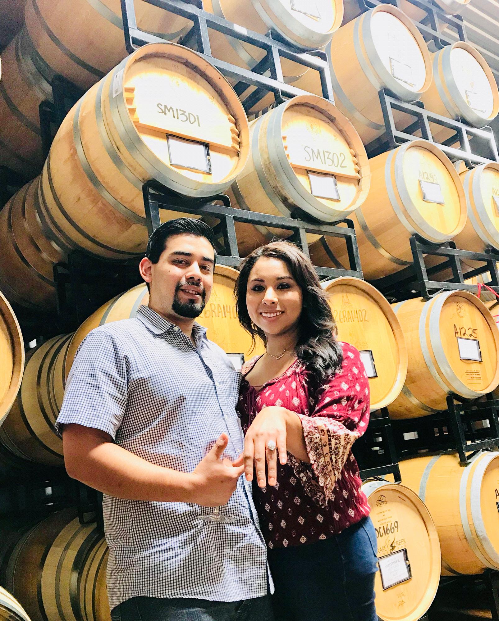 Engaged. Fredericksburg TX.🍷