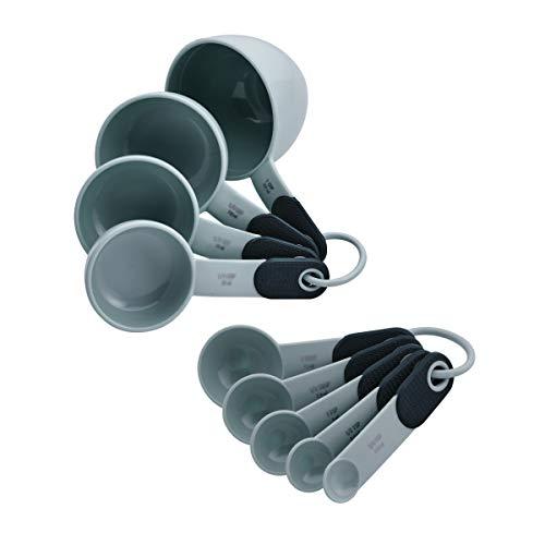 KitchenAid KE475OHGSA Measuring Cups and Spoons Set, one size, Gray