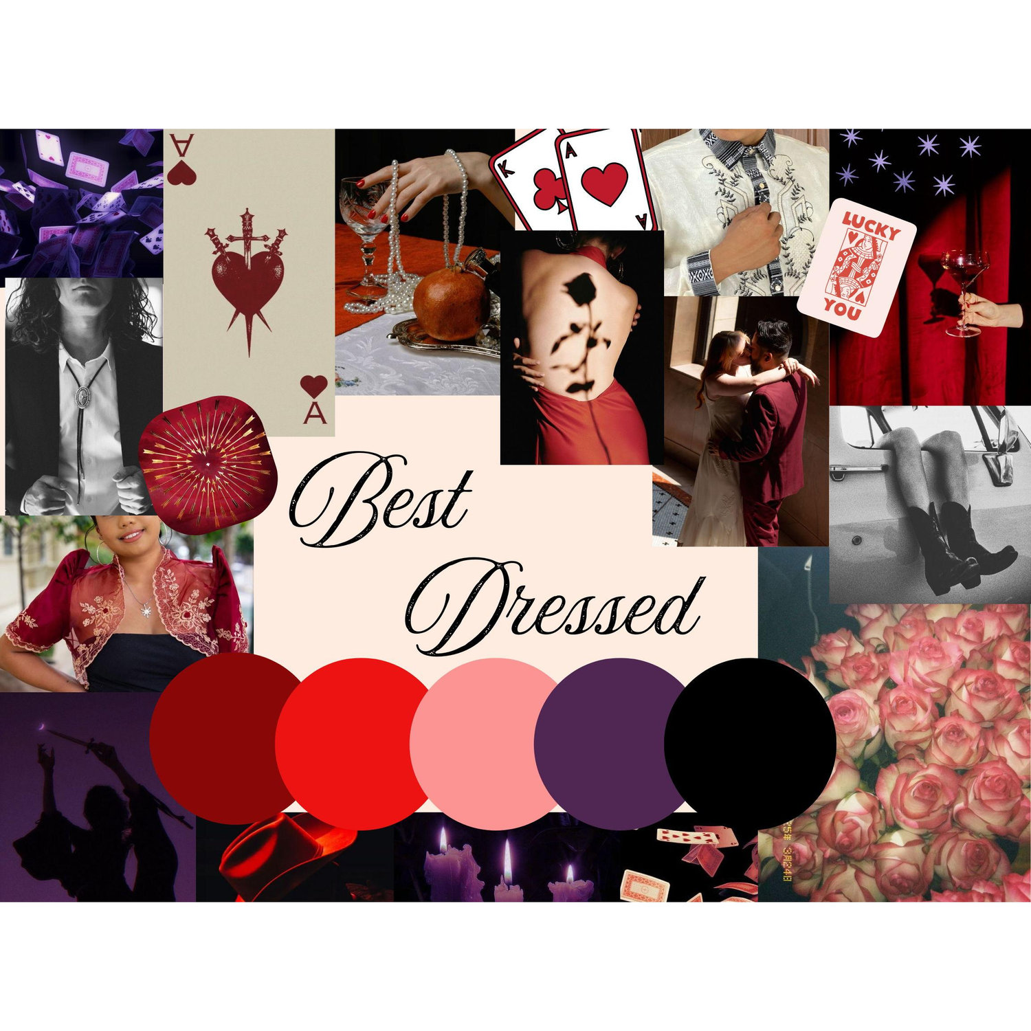Dress Code inspo and color palette