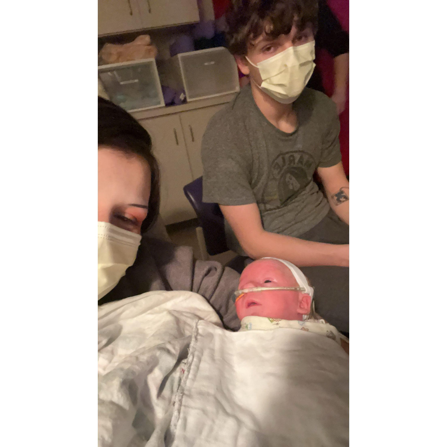 Our first Christmas as 'parents'!