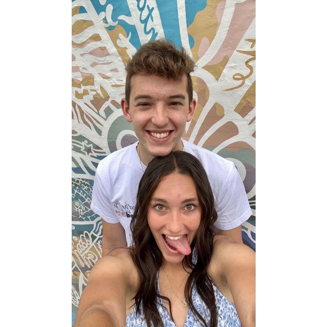 Celebrating my 21st birthday together!