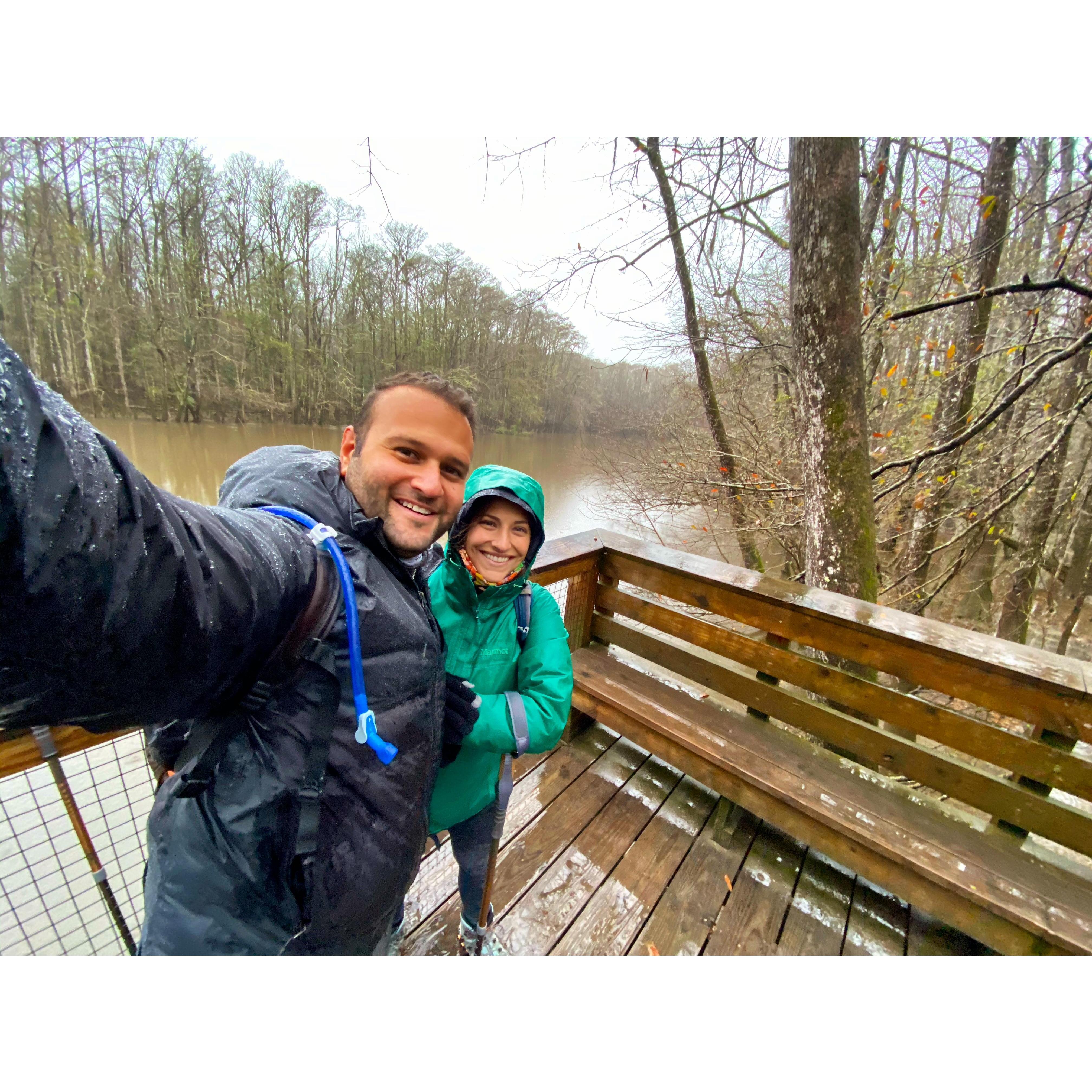 A quick boardwalk hike in Congaree National Park/Swamp! (South Carolina!)