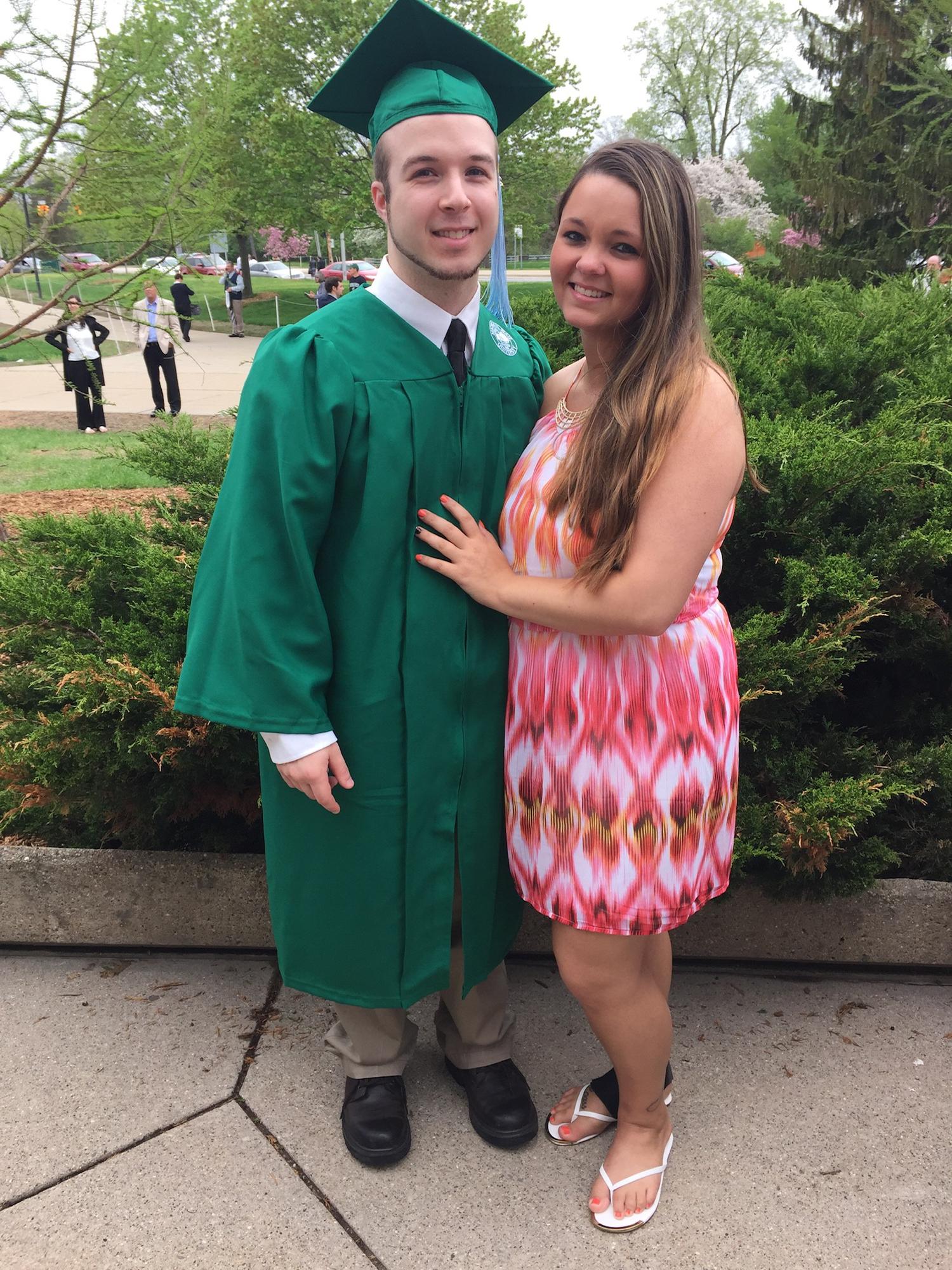 Nick’s graduation from MSU! 🎓 2015