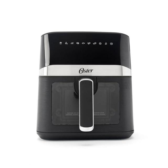 Oster Air Fryer, 4 Quart Digital Air Fryer, Medium Air Fryer with Window