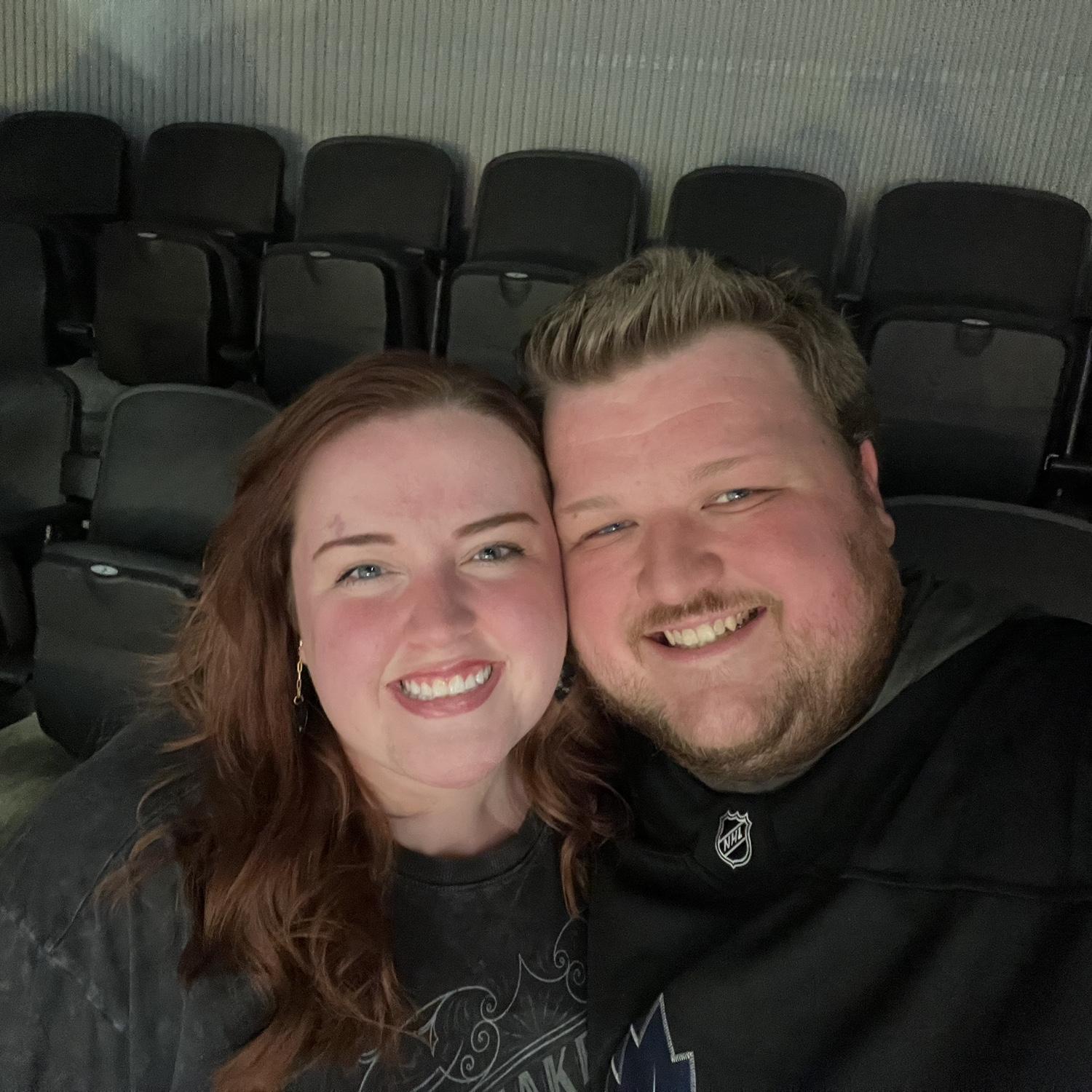 Another picture of our second concert together! It was such a fun night!