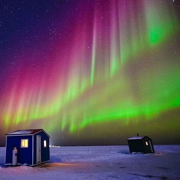 Aurora Ice Fishing Tour