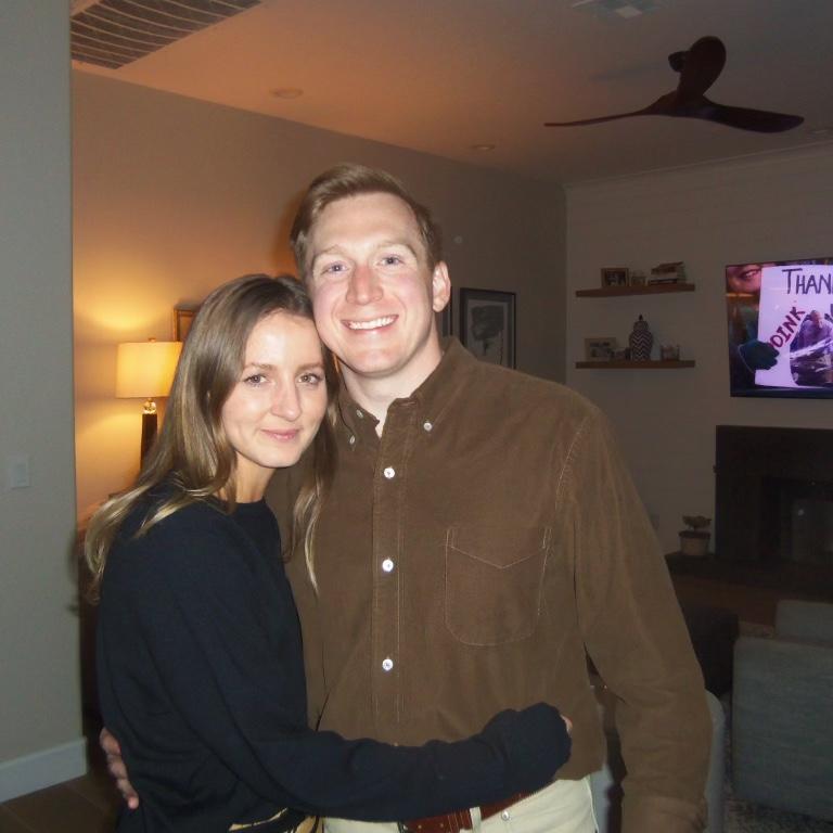 Thanksgiving with Mac’s and Mc’s … Garrett secretly asked Bill if he could propose (probably at parade rest)