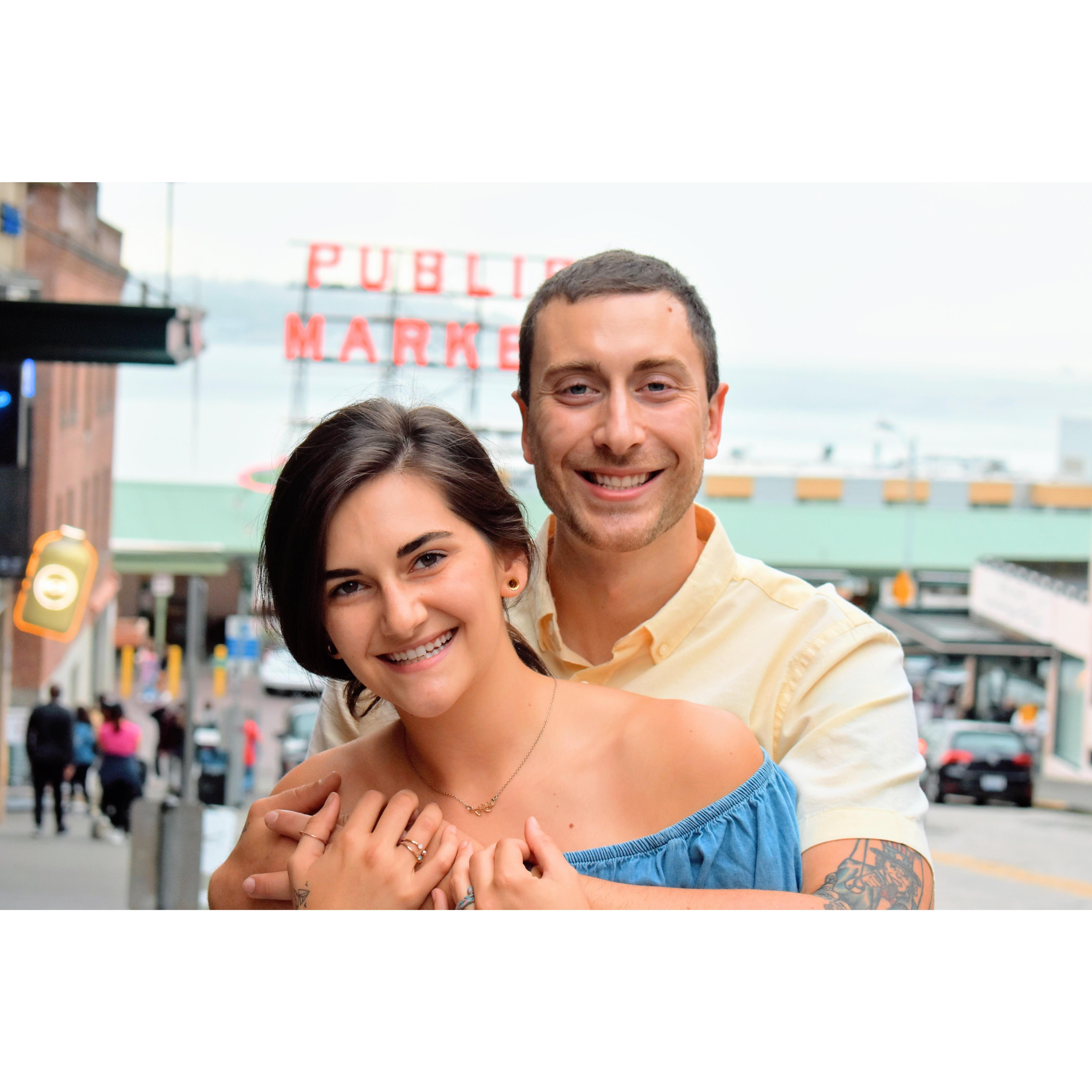 Sept 2020 Pike Place Market in Seattle
Photo by Jessie B (McKenzie's cousin) - thanks girl, you da best!