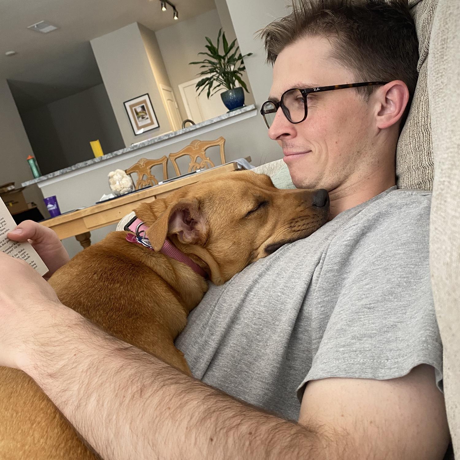 “Accidentally” got our dog, Rita, in February 2025