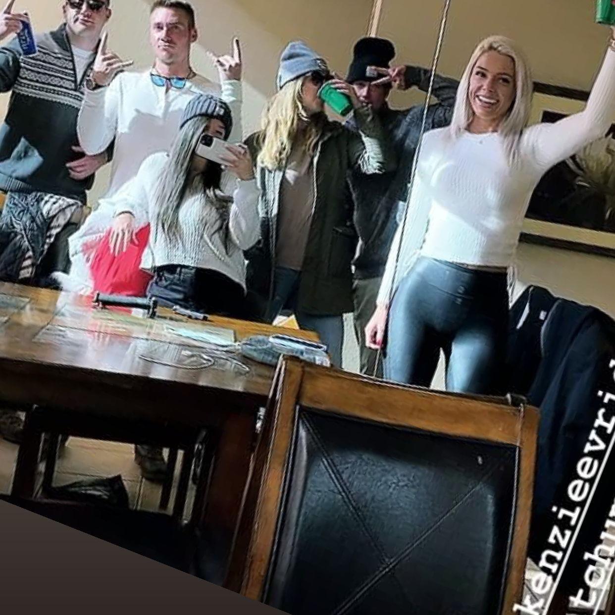 Lindsey's first group trip with Jesse's Kentucky crew in Breckenridge