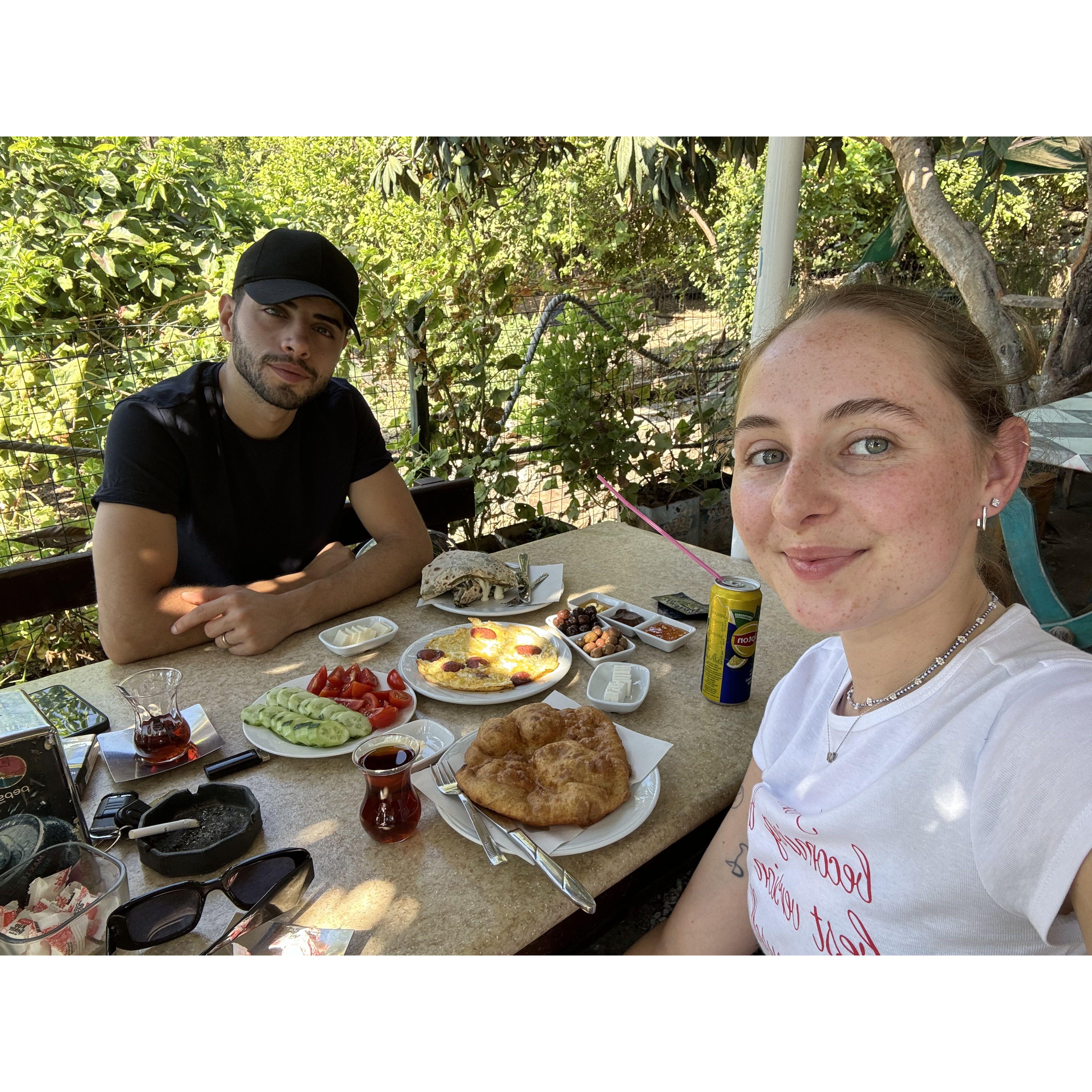 Our favorite turkish breakfast place