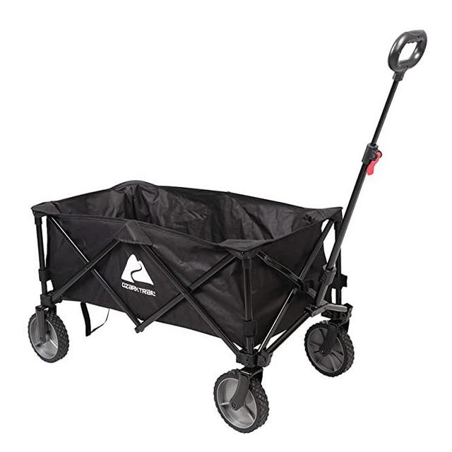 Folding Collapsible Multipurpose Camp Wagon Cart - Beach, Outdoor and Camping