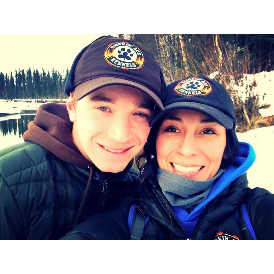 Fishing for burbot. 2015
