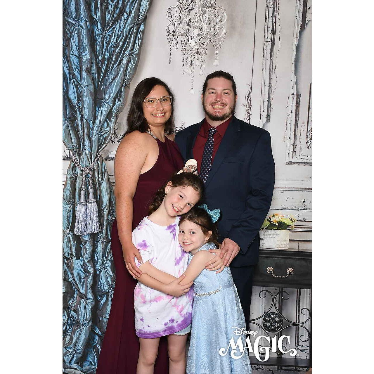 (Mostly) formal night on our first family vacation