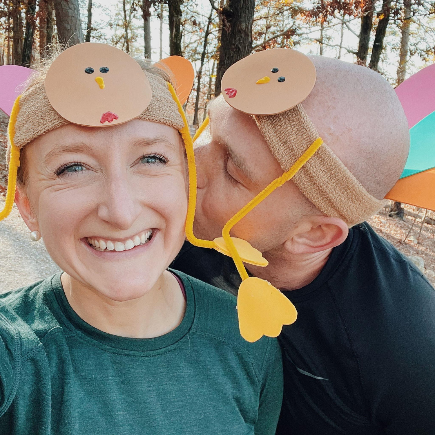 The first-annual Turner-Braasch Turkey Trot.
