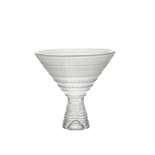 Jupiter Martini Glasses, Set of 4, Clear