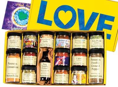 Penzey's Wedding 15 Jar Spices Gift Box