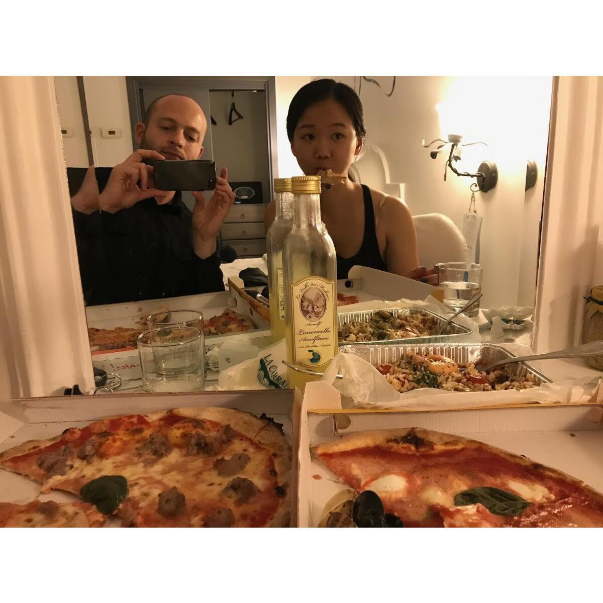 Thanksgiving in Positano!!!!