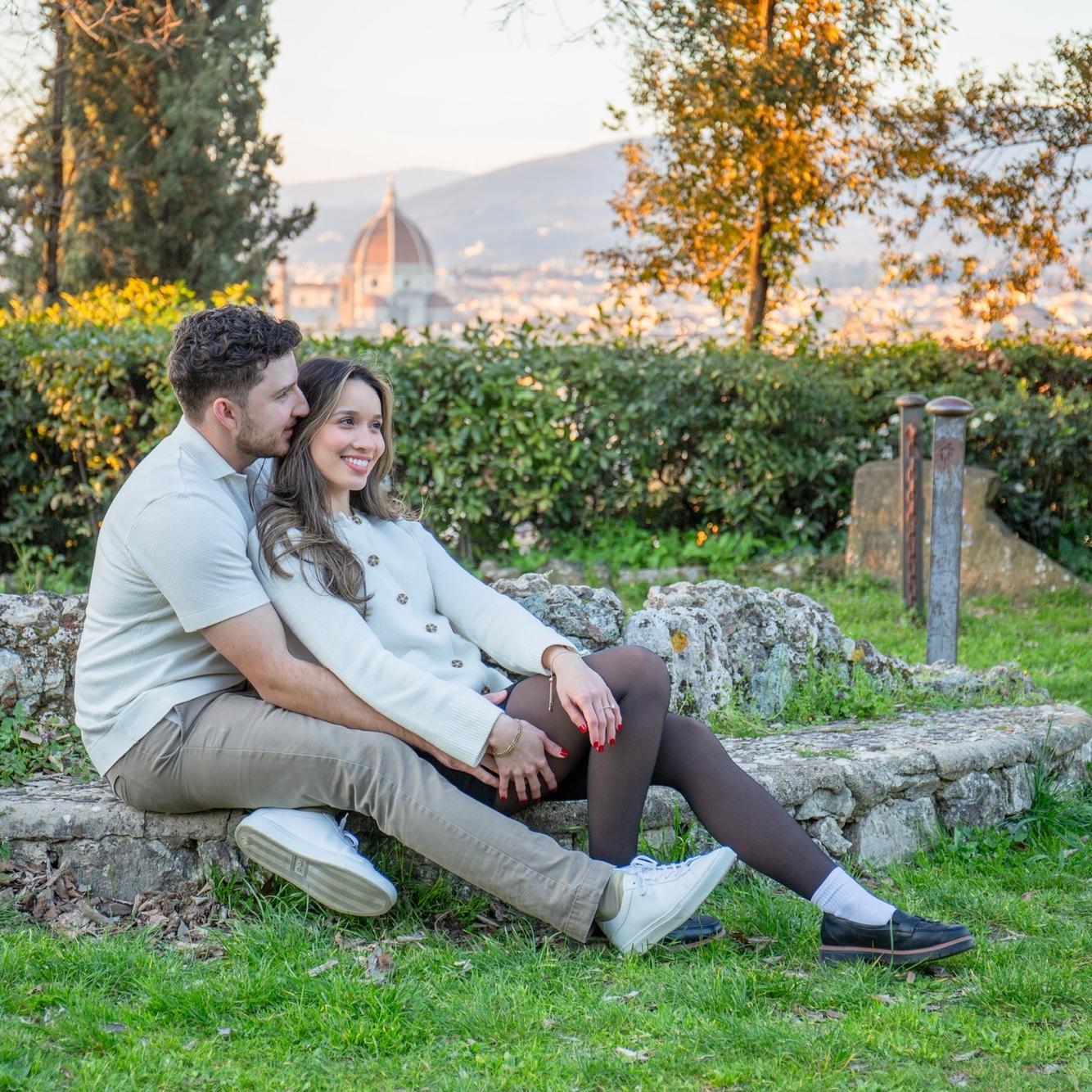 Proposal in Florence, Italy. March 4, 2025. 🤍
