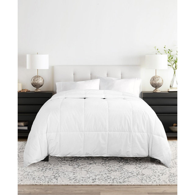ienjoy Home Cotton Down Alternative Duvet Insert and Comforter, King/Cal King