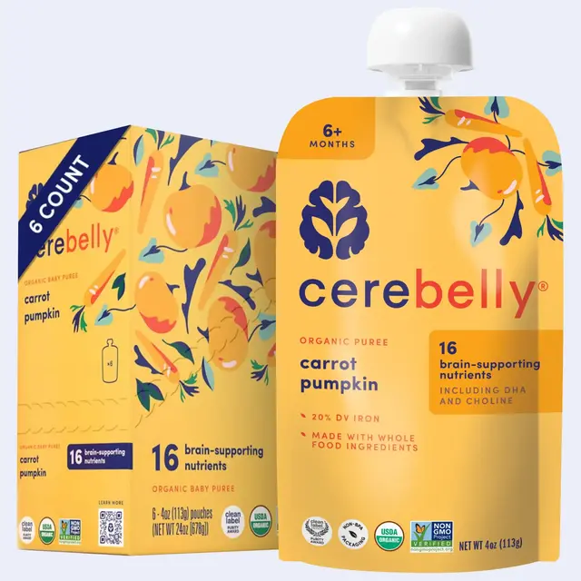 Carrot Pumpkin Puree 6 Pack