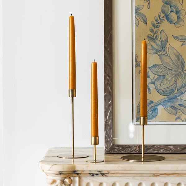 Gold Siena Candleholder