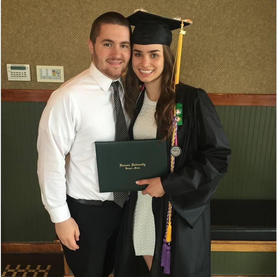 Nursing school graduation.