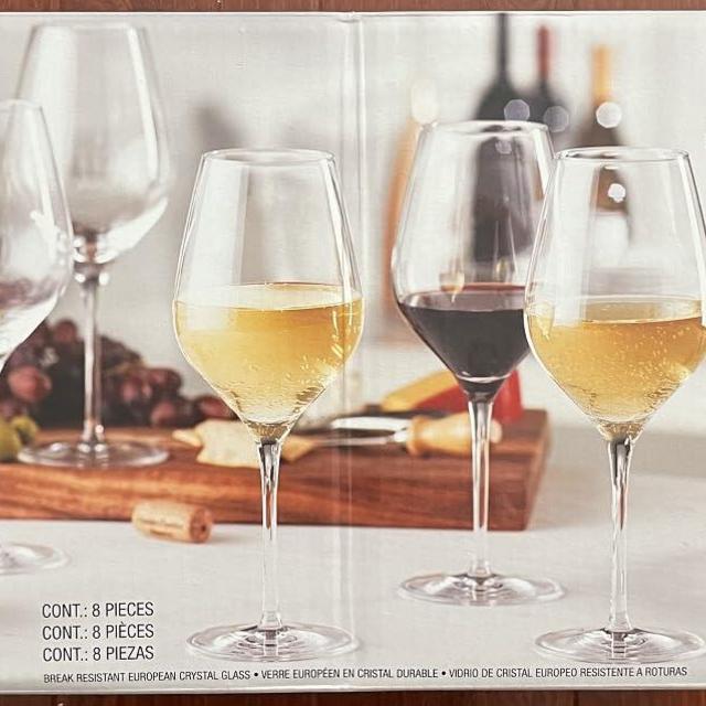 Stolzle Lausitz 8 Piece Set All Purpose Wine Glass 21.7 oz.