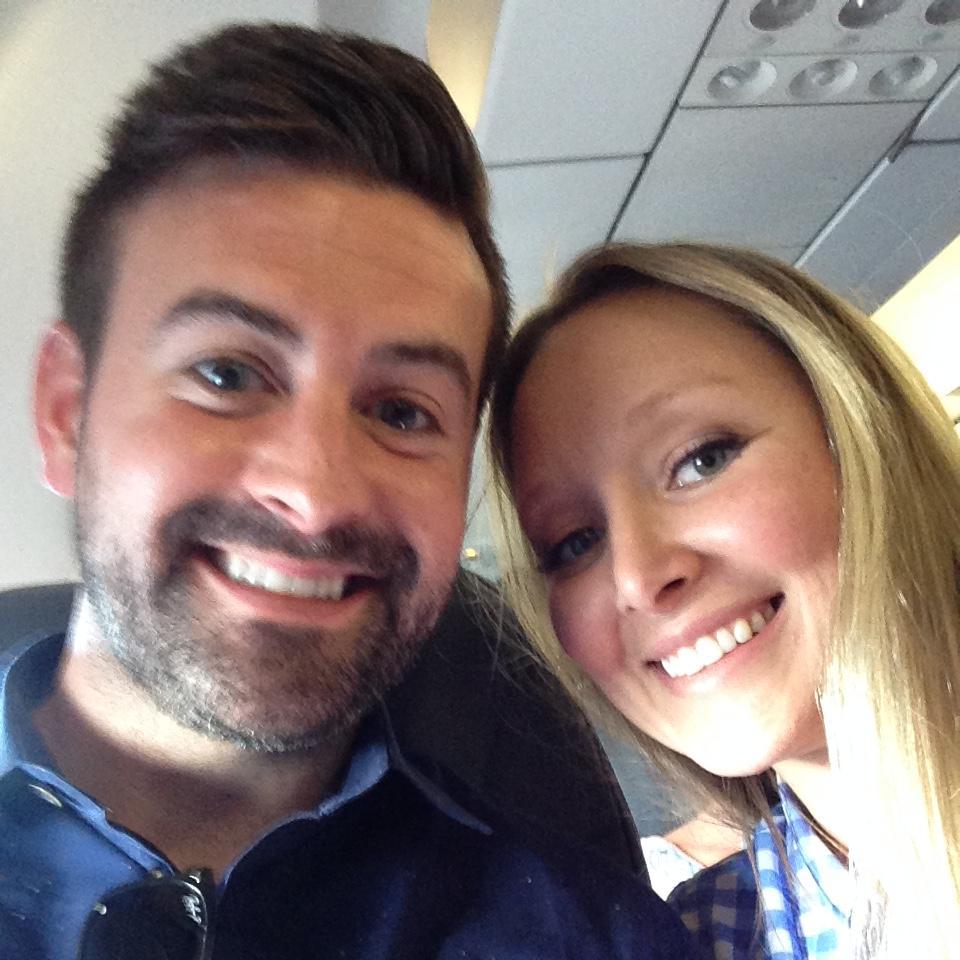 Can't remember where we were going, but we were vacation bound somewhere.