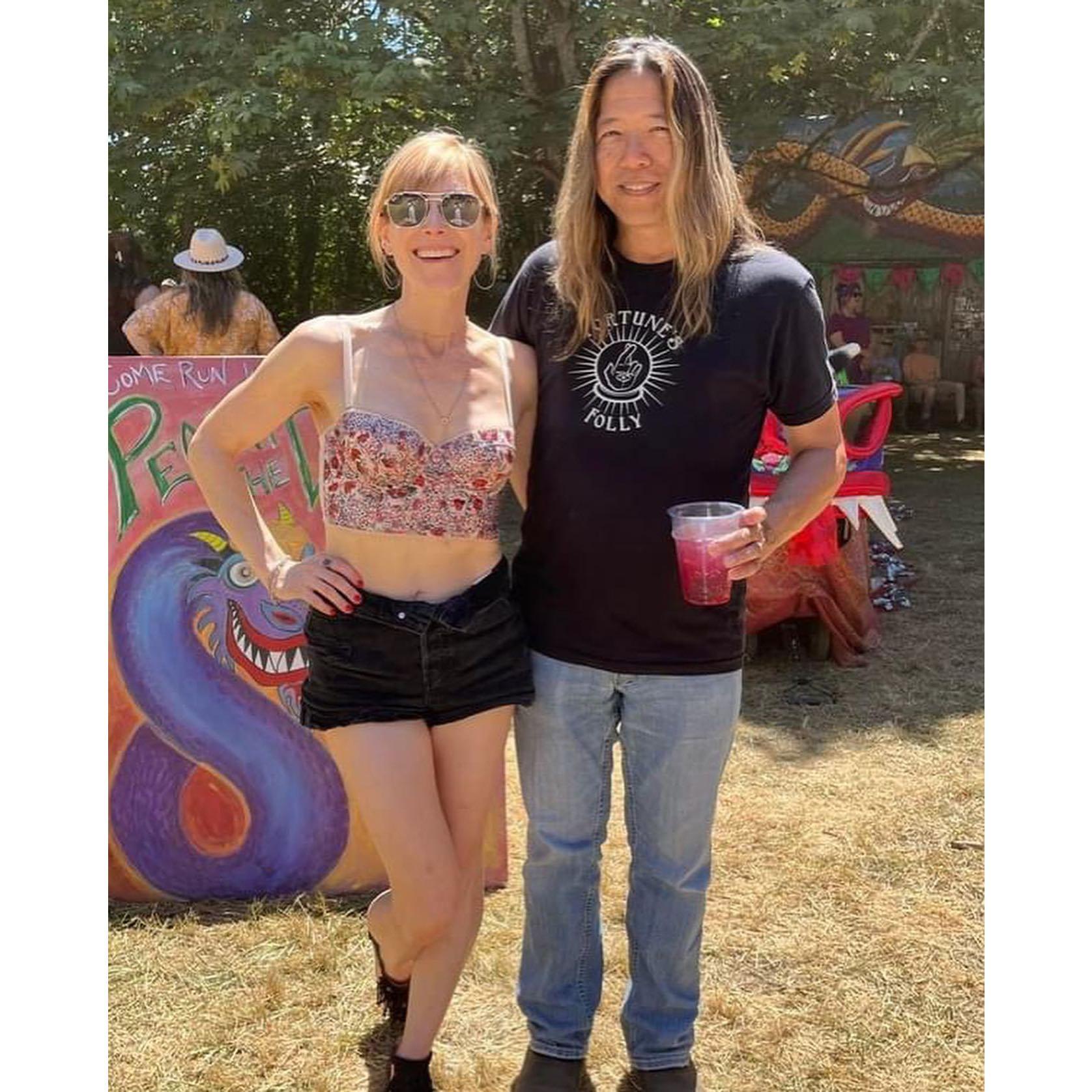 Blake's first Oregon Country Fair, July 2023