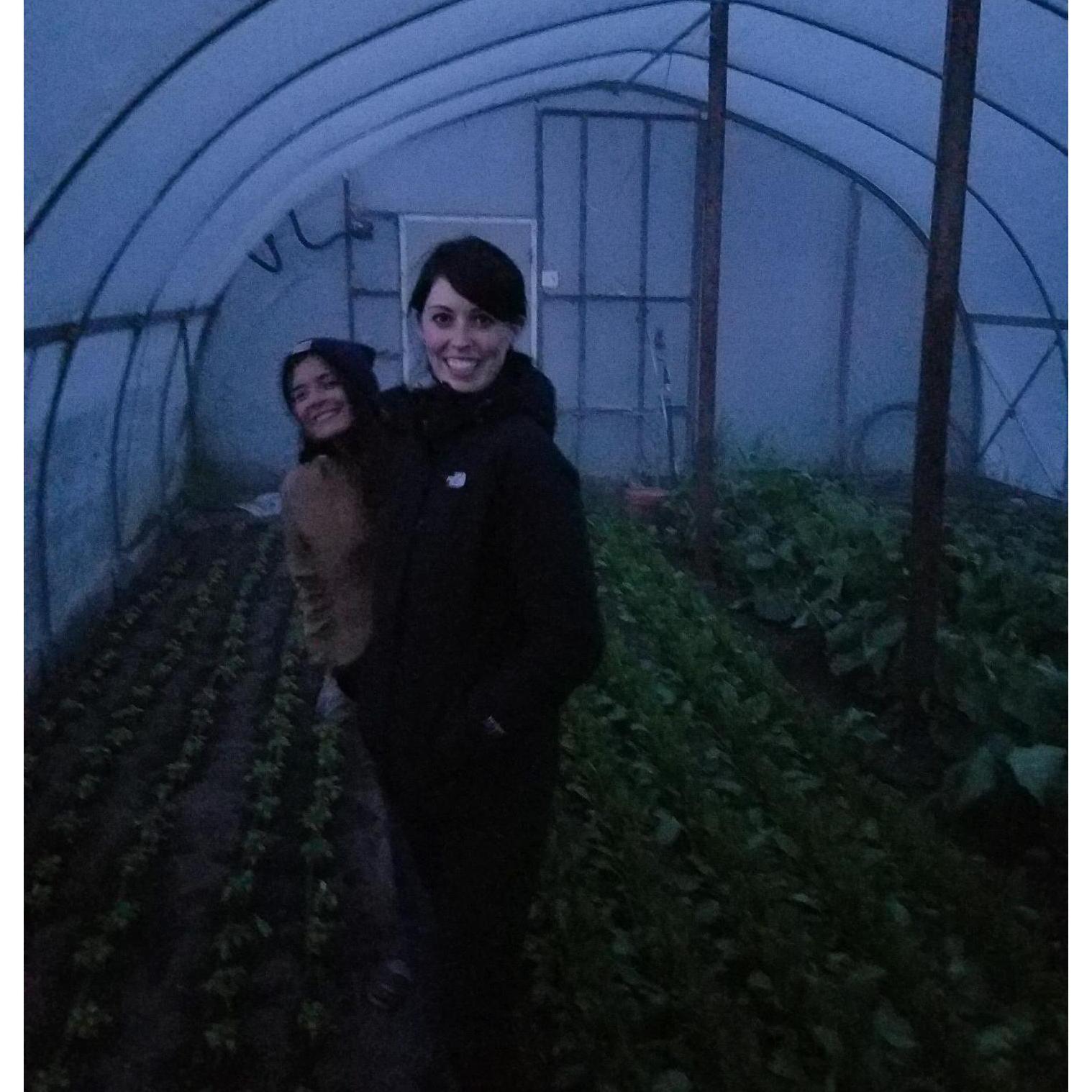 on the farm with Joanna
