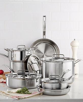 Multiclad Pro Tri-Ply Stainless Steel 12 Piece Cookware Set