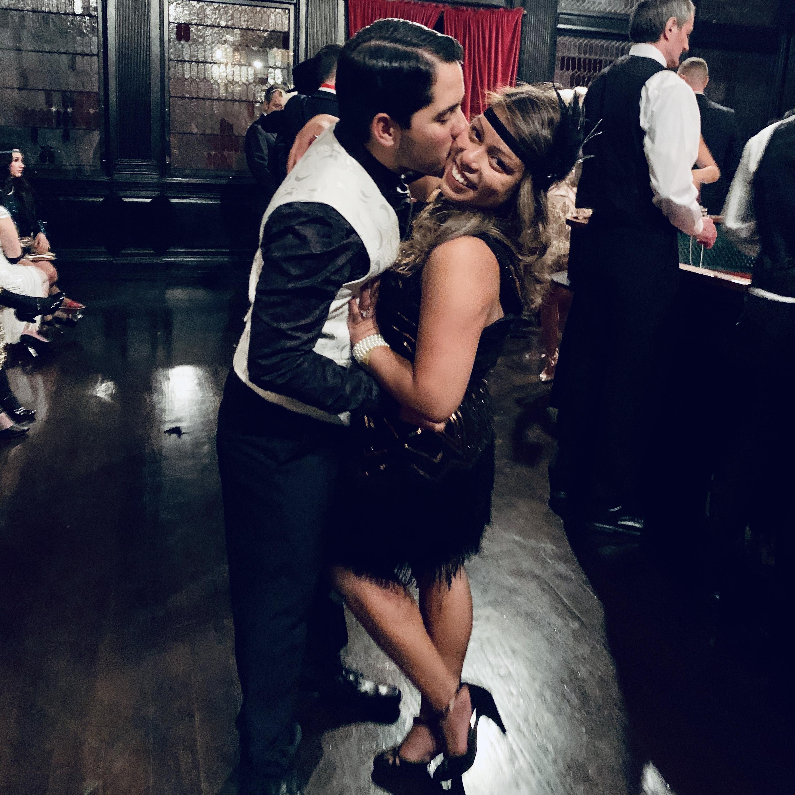 Great Gatsby night in NYC, December 9th, 2019.