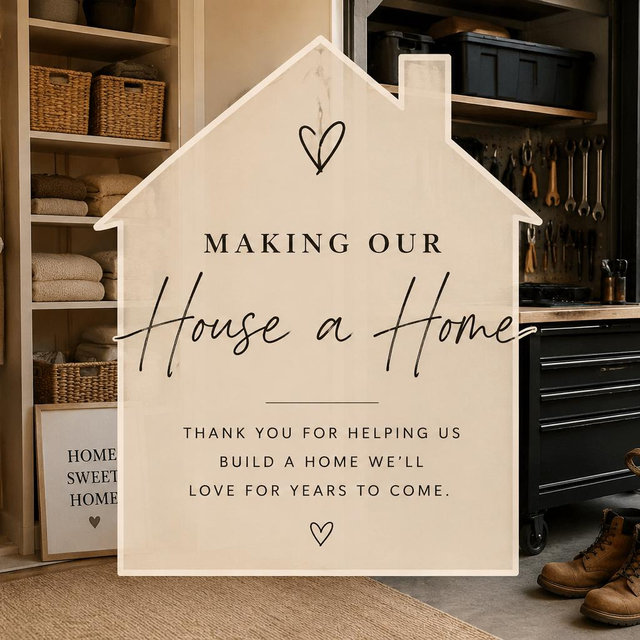 Making Our House a Home